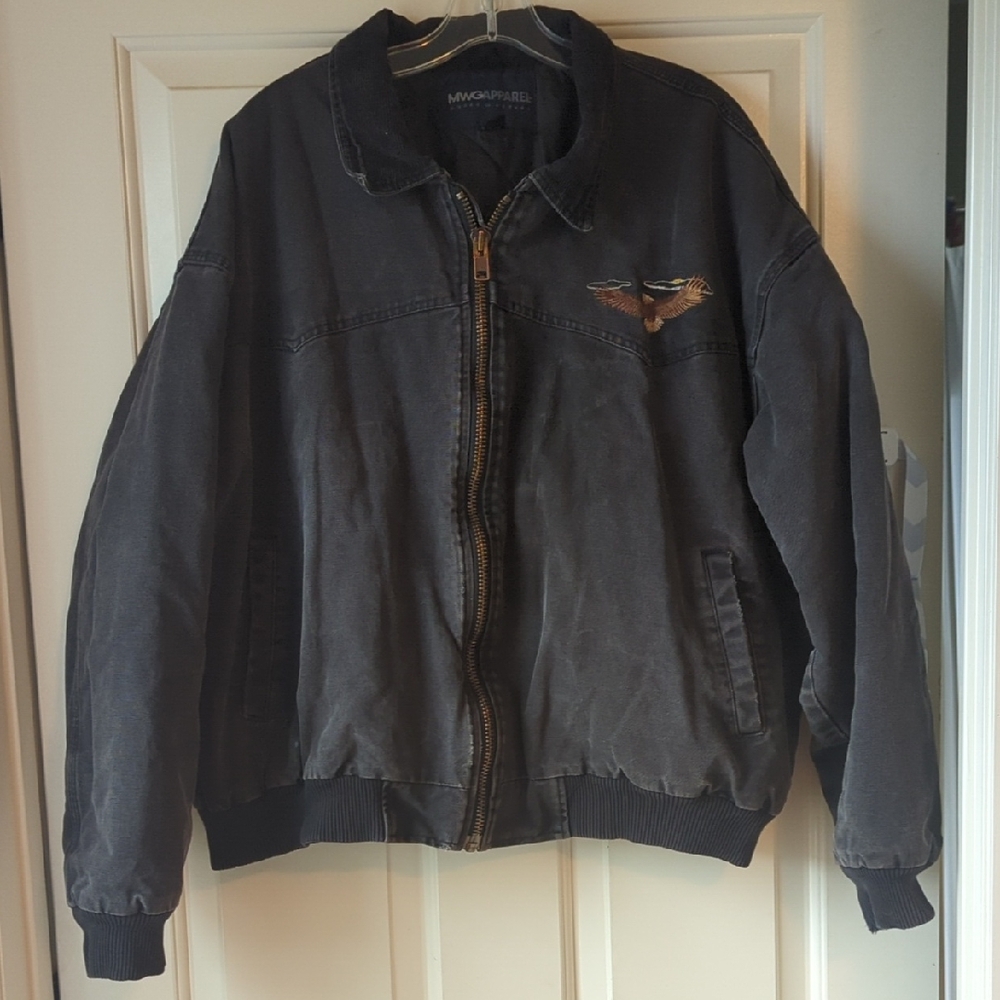 Men's Black Bomber Jacket